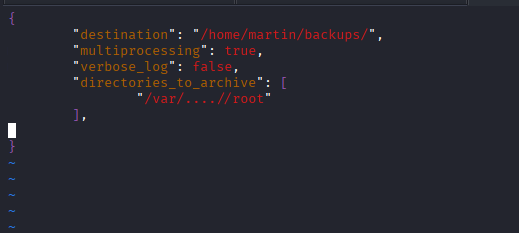 Backy script